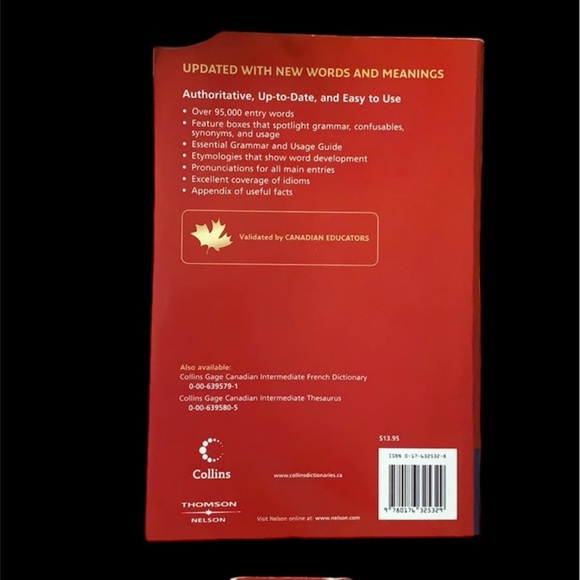 ☄️2/$15 ☄️ Canadian English Dictionary - Picture 2 of 4